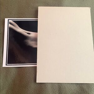 Set of 8 nude photos in black and white by Patrick Fagot. Approximately 12” x 8”